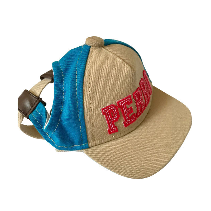Pet shade baseball cap