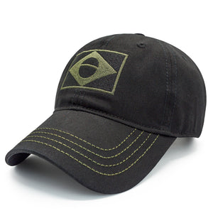 Brazil flag baseball cap