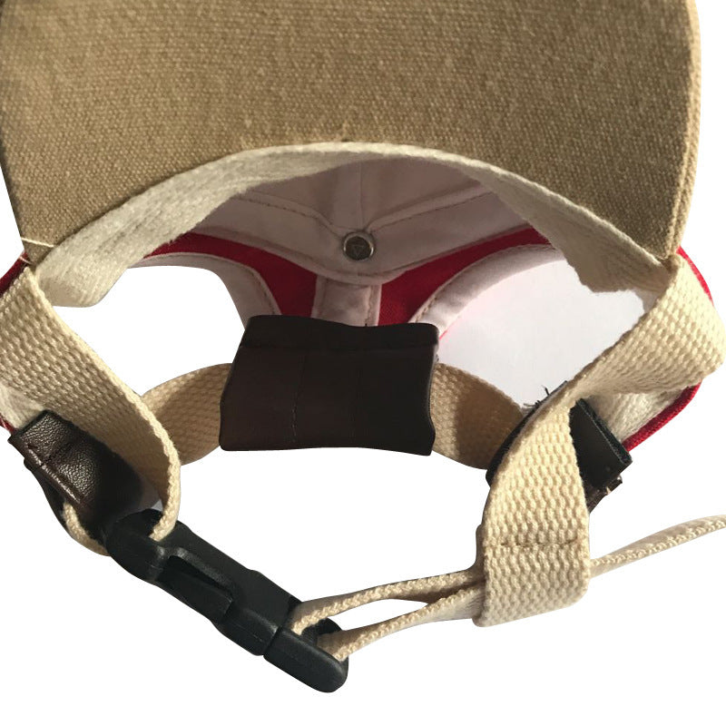 Pet shade baseball cap